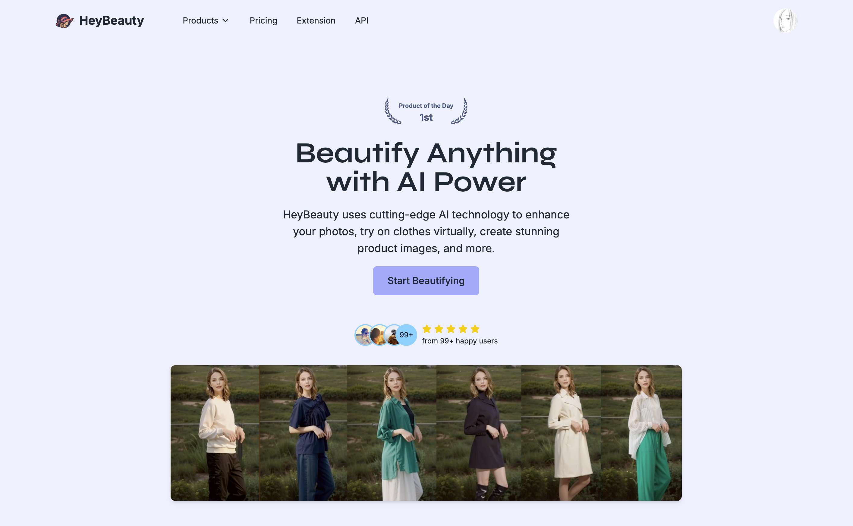 Portrait of a mystical warrior