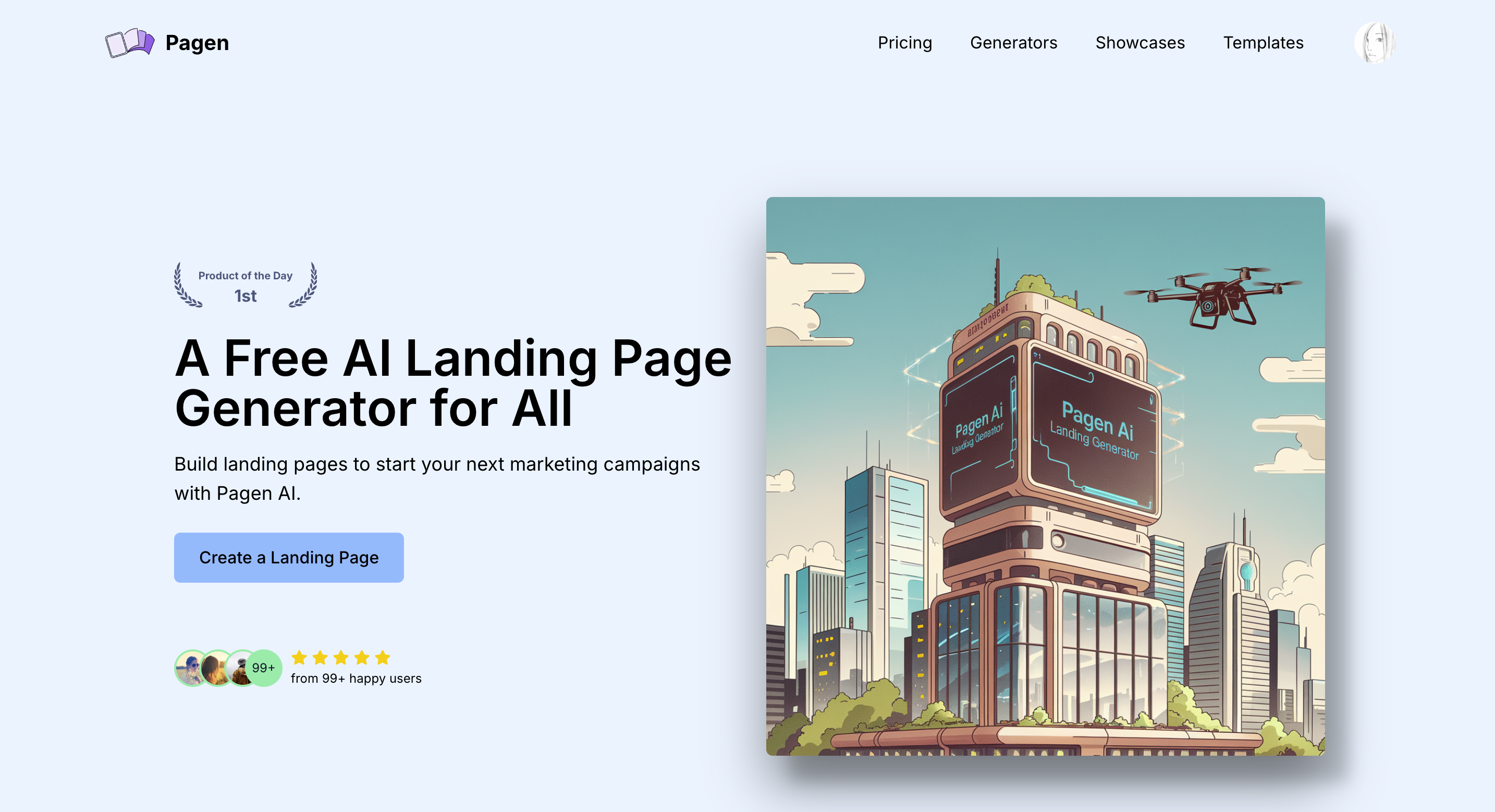 Fantasy castle in the clouds